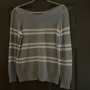Banana republic woman’s size medium striped sweater.